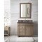James Martin Vanities Bristol 36in Single Vanity, Whitewashed Walnut w/ 3 CM Charcoal Soapstone Quartz Top 157-V36-WW-3CSP - alternate 4